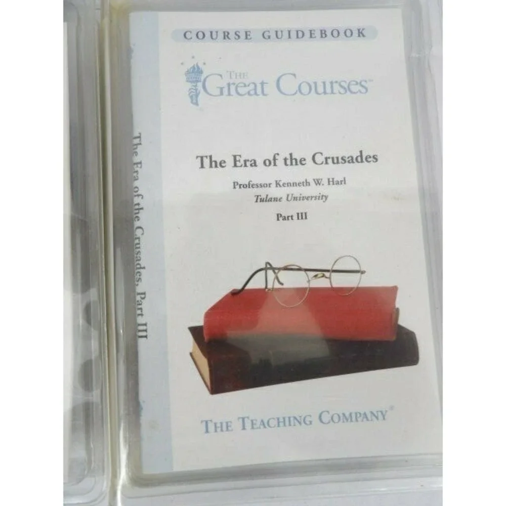 The Great Courses The Era of the Crusades Parts 1, 2, & 3 Guidebook and Discs